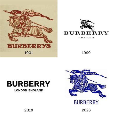 why does burberry have a t|the original burberry logo.